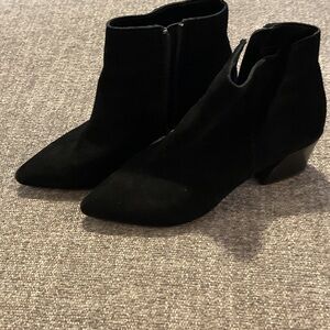 Kenzie Black Ankle Booties